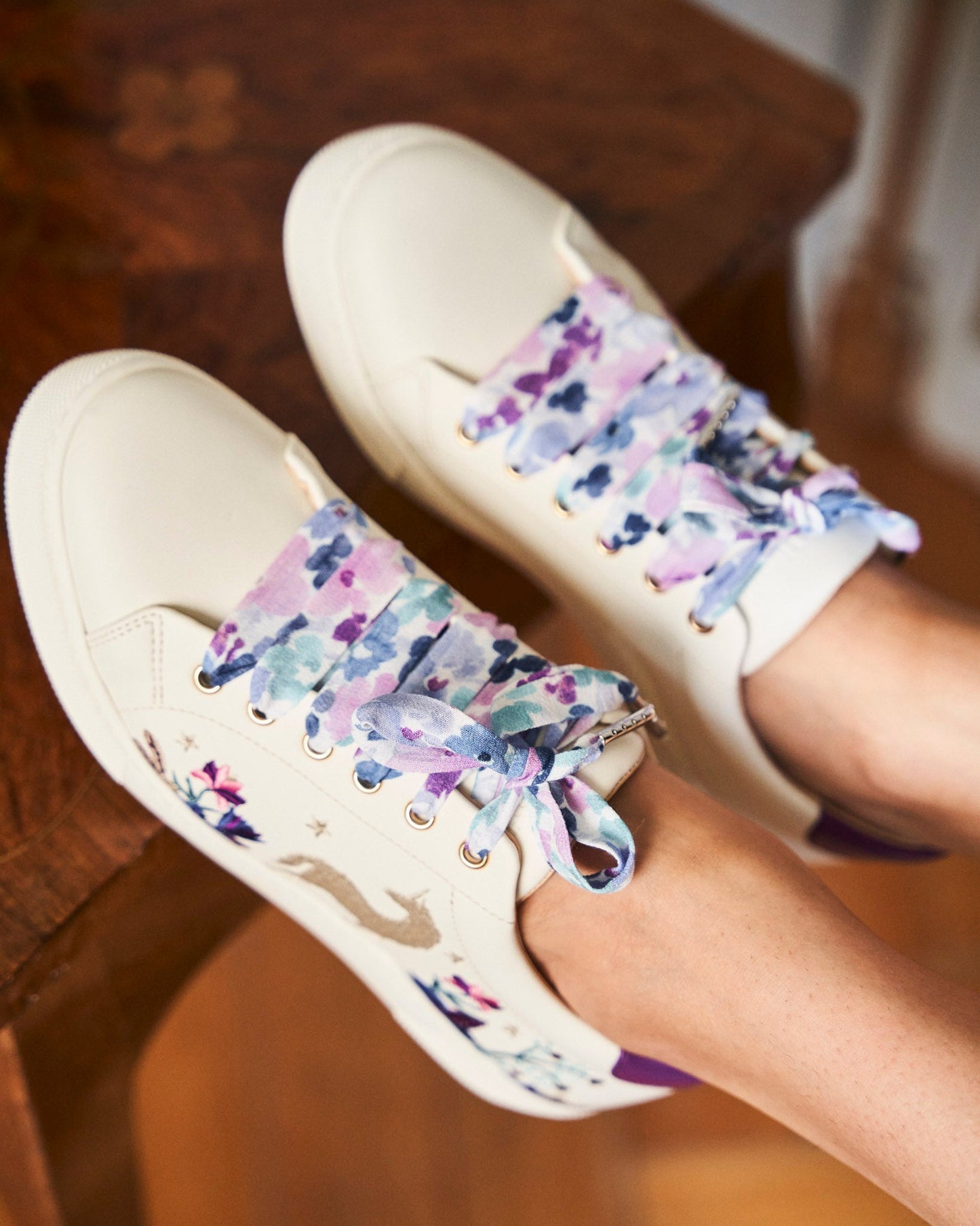 Lacets Fleurs Pastel
