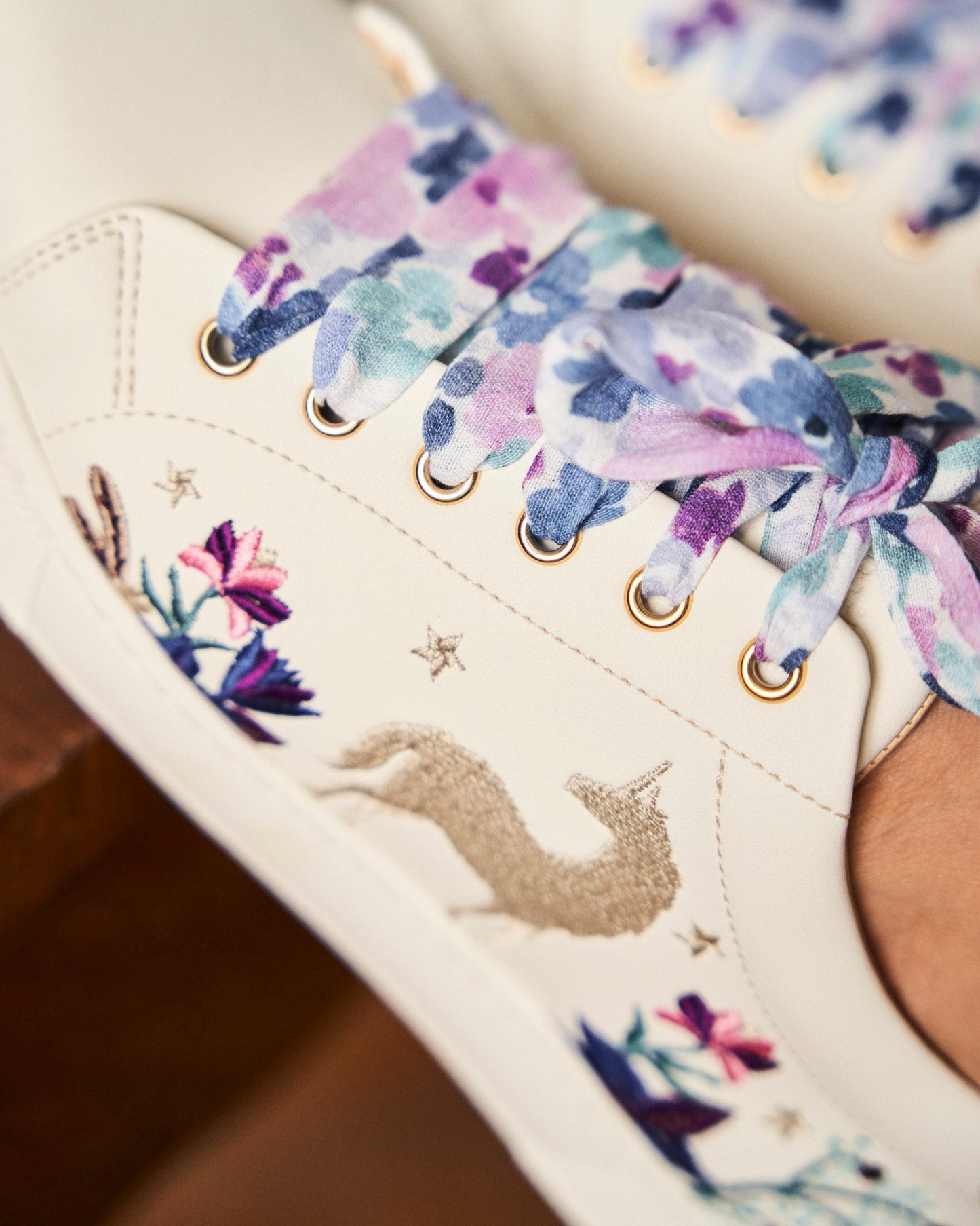 Lacets Fleurs Pastel