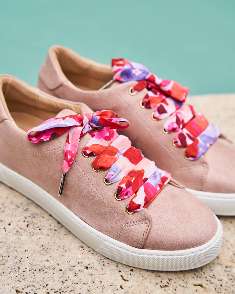 Lacets Rose & Violet