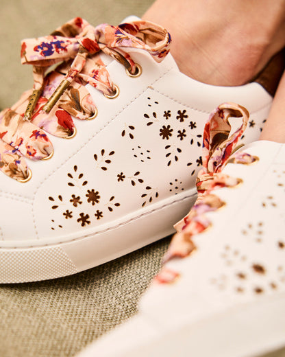 Virevolte fleurs bronze