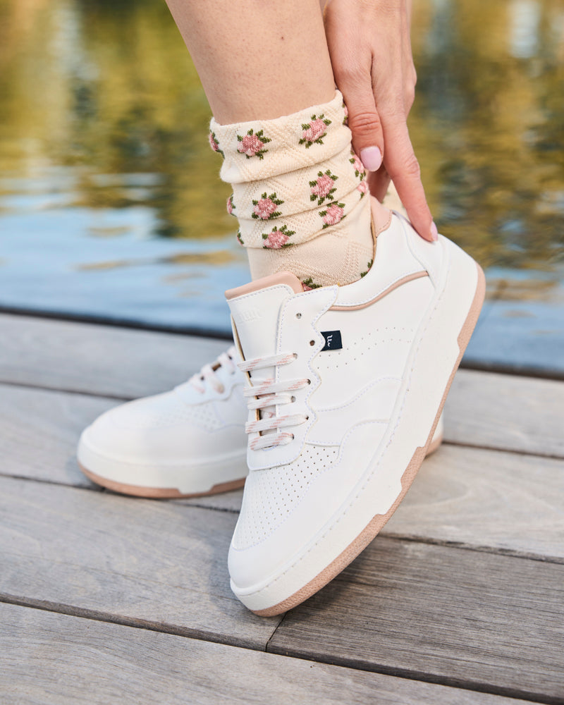 Vestige blanc rose