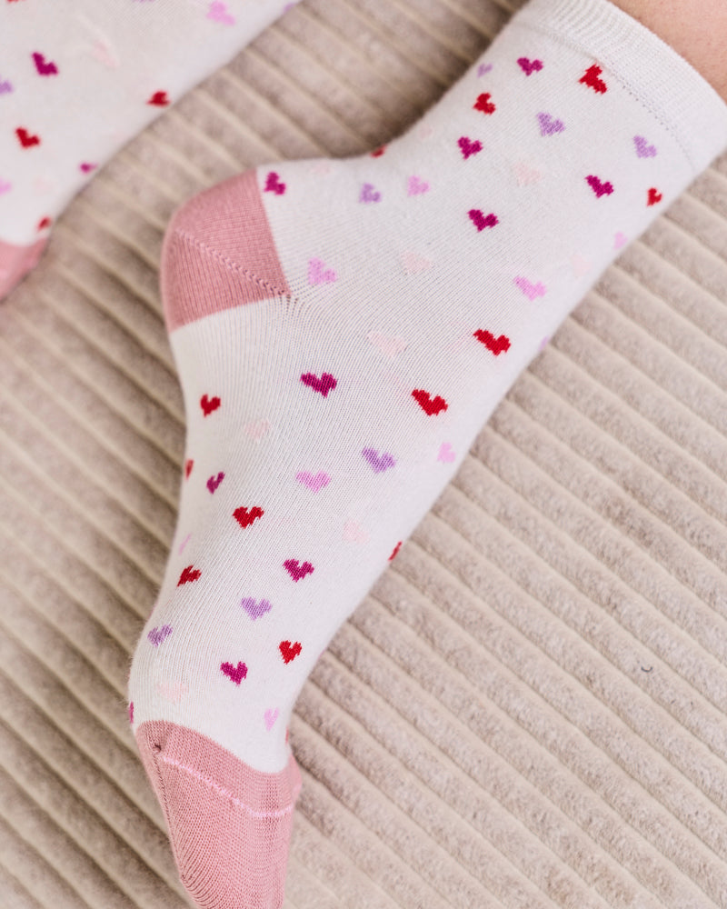 Pink Love Socks
