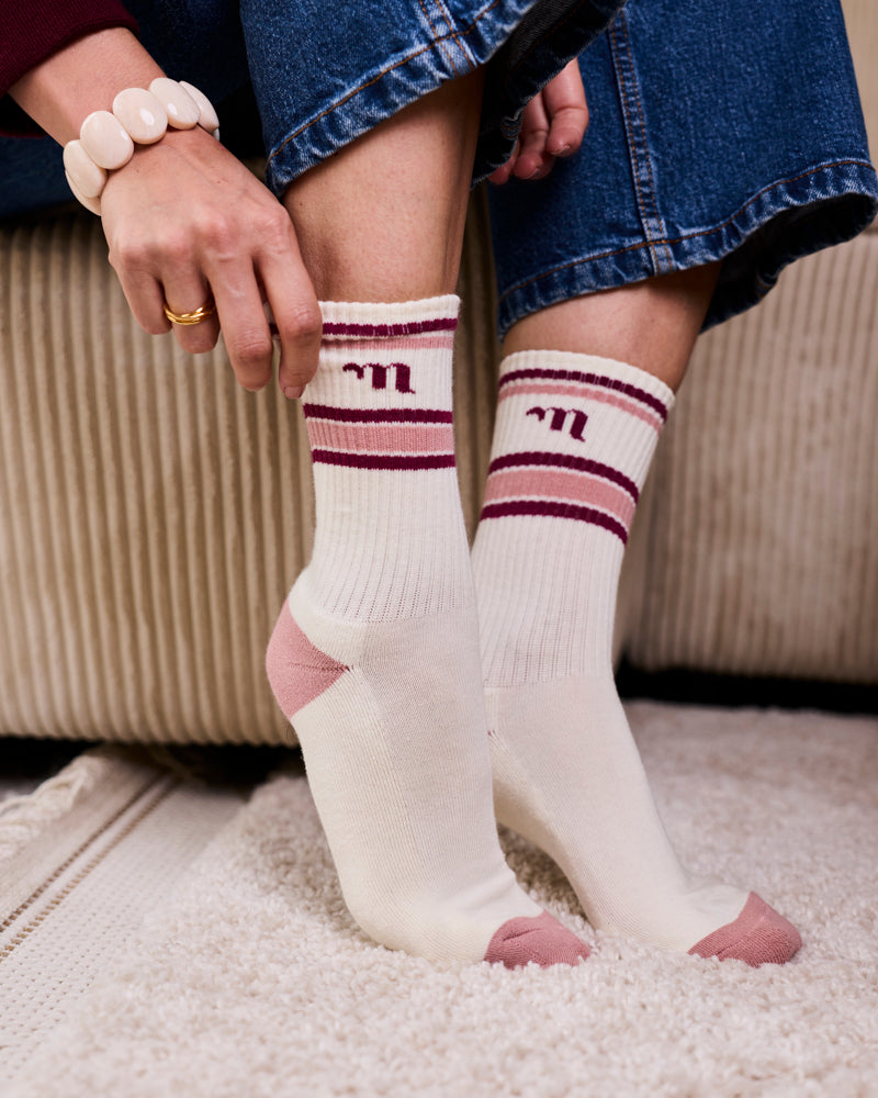 Midnight Pink Socks