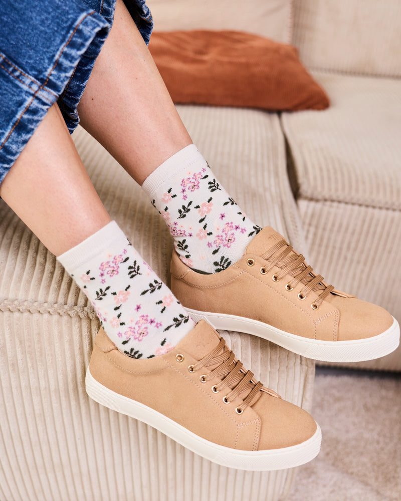 Flore Green Socks