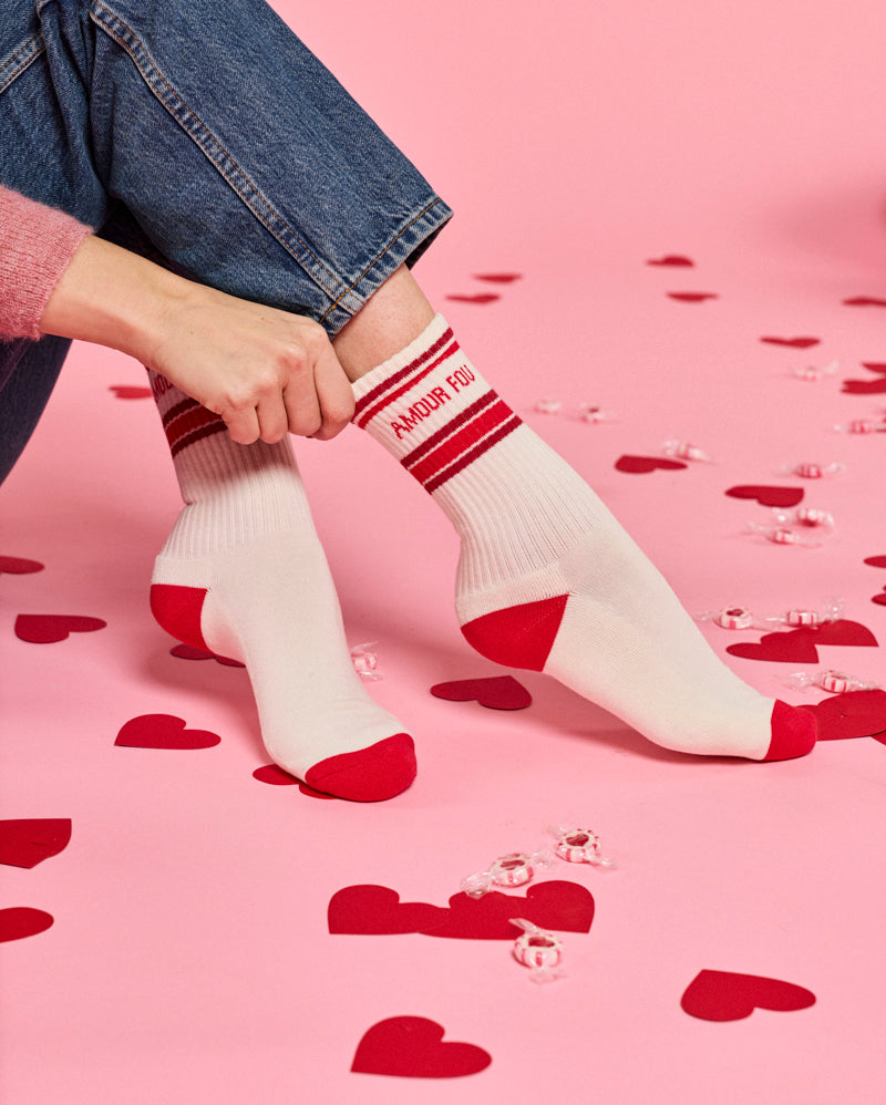 Crazy Love Striped Socks