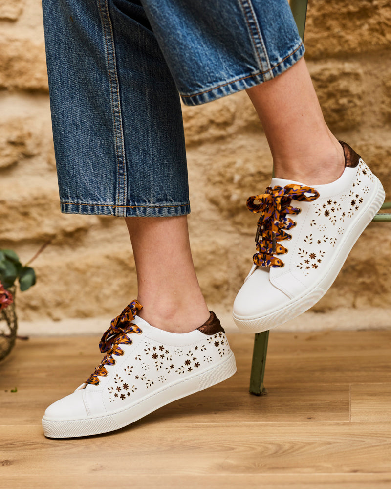 Wild Amber Shoelaces