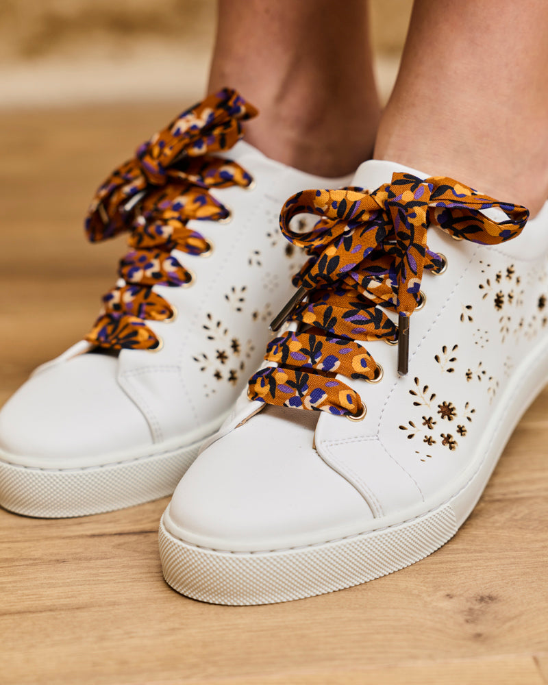 Wild Amber Shoelaces
