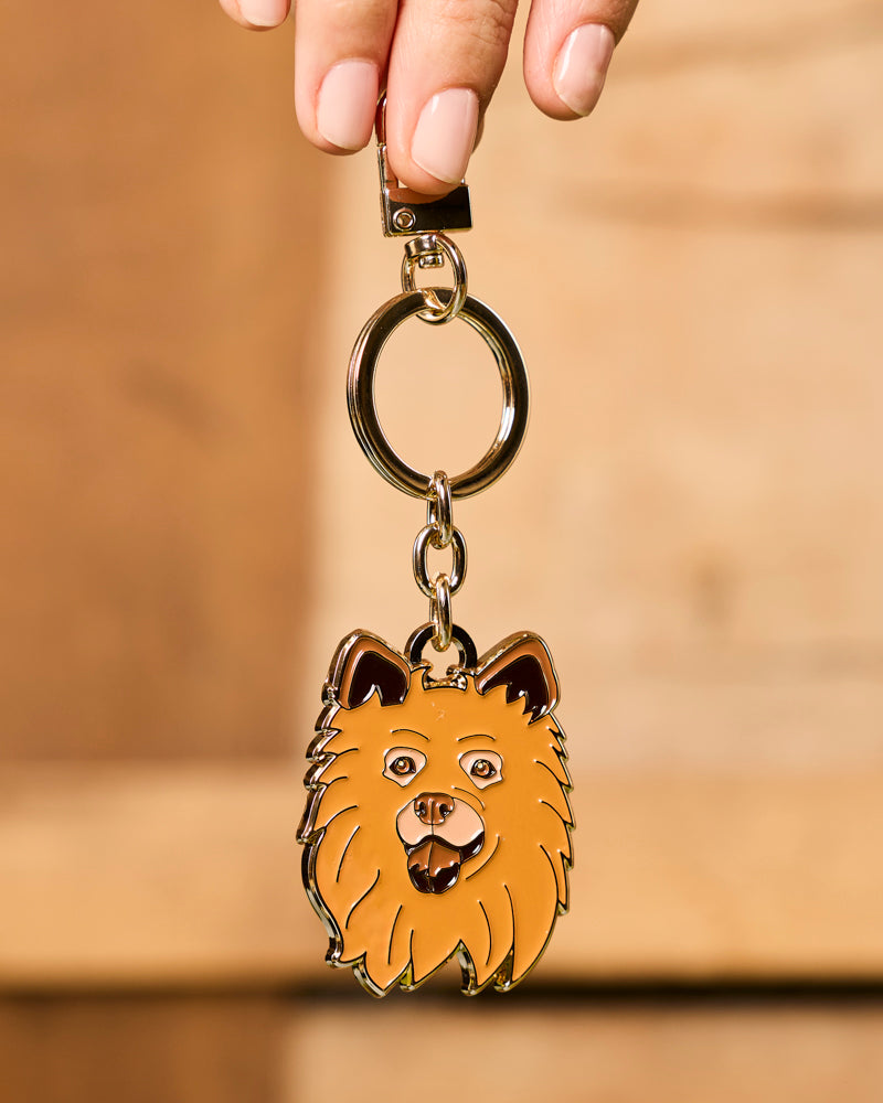 Cinnamon Keychain