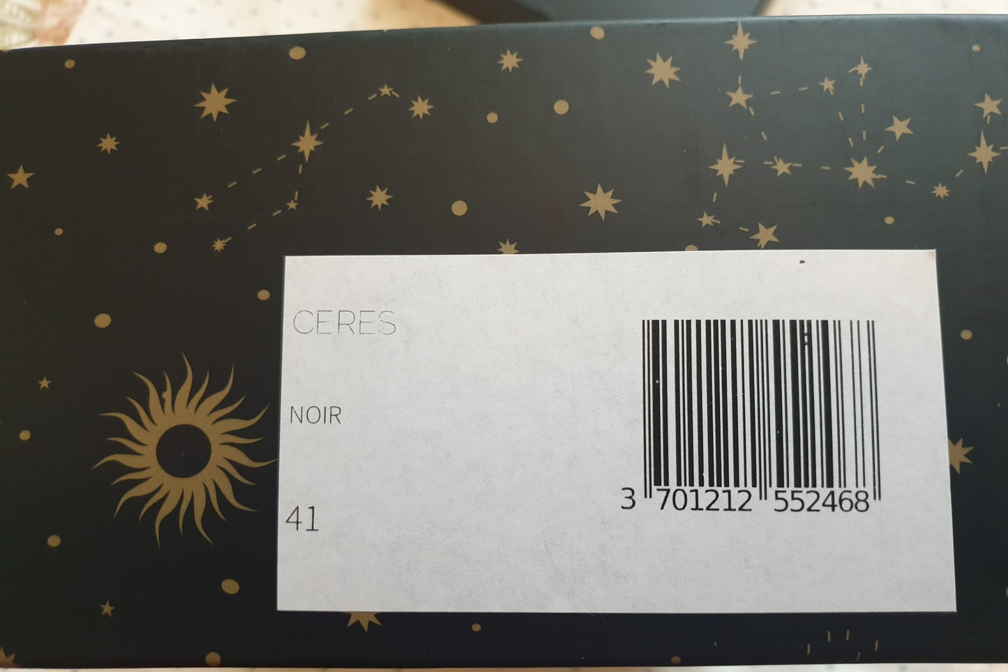 Bottines Cérès noires taille 41