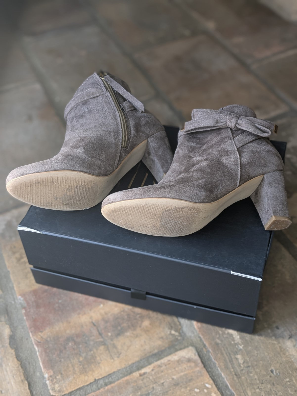 Bottines Dionysos taupe