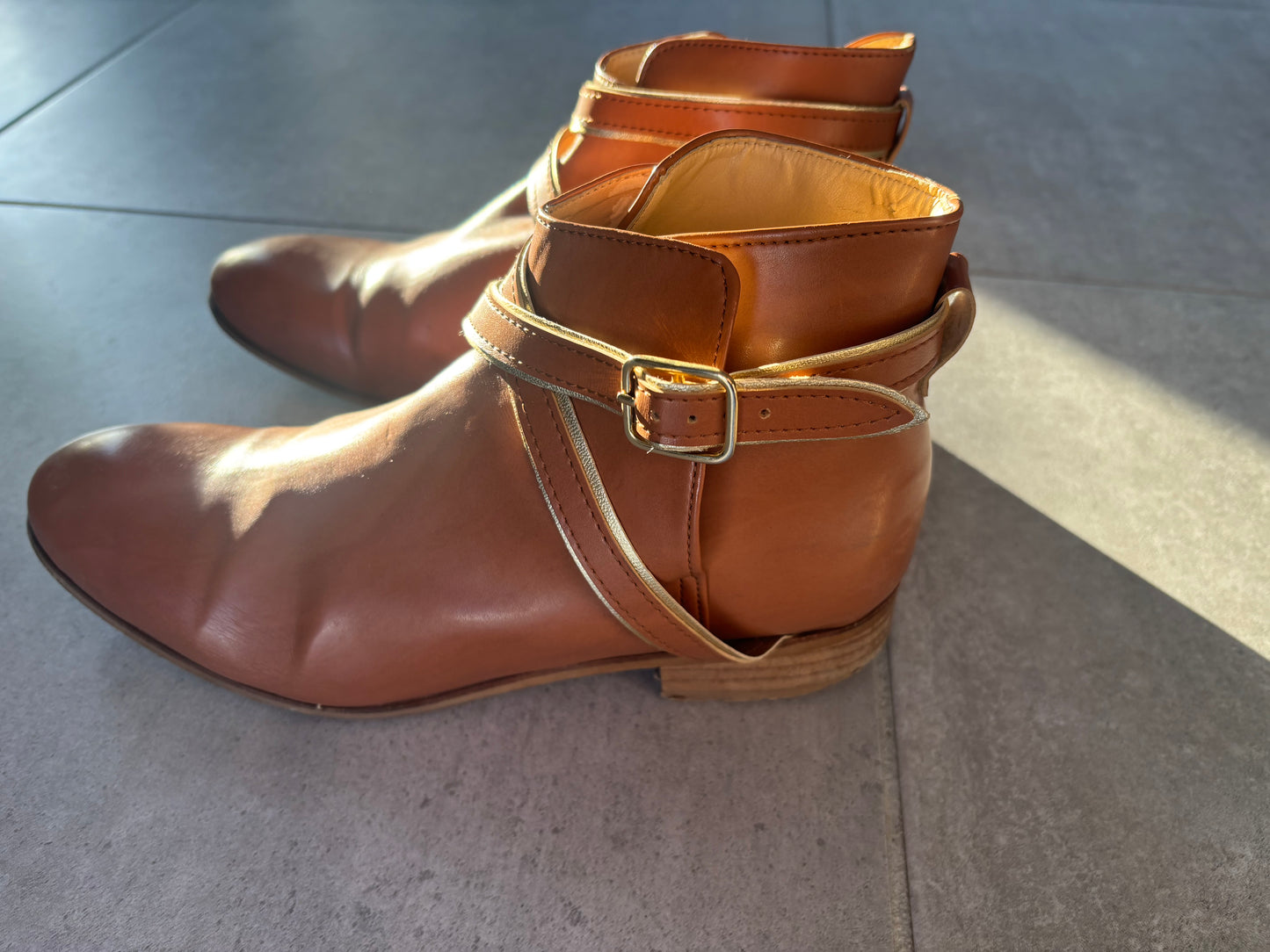 Bottines marrons