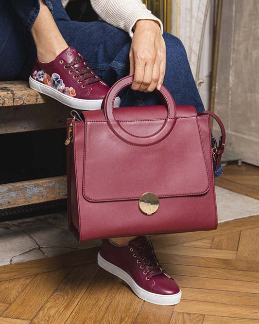 Sac à main écologique femme rose