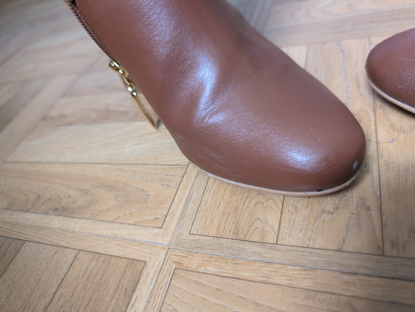 Bottines Vision camel