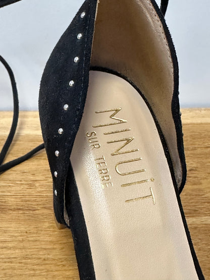 Escarpins en velours noir