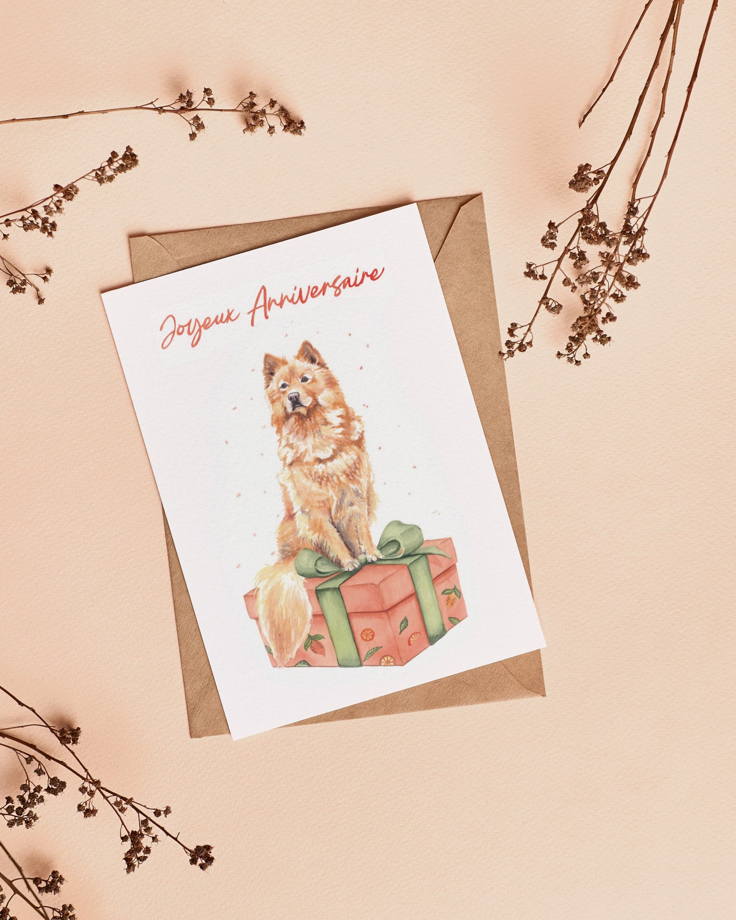 Cinnamon Birthday Card