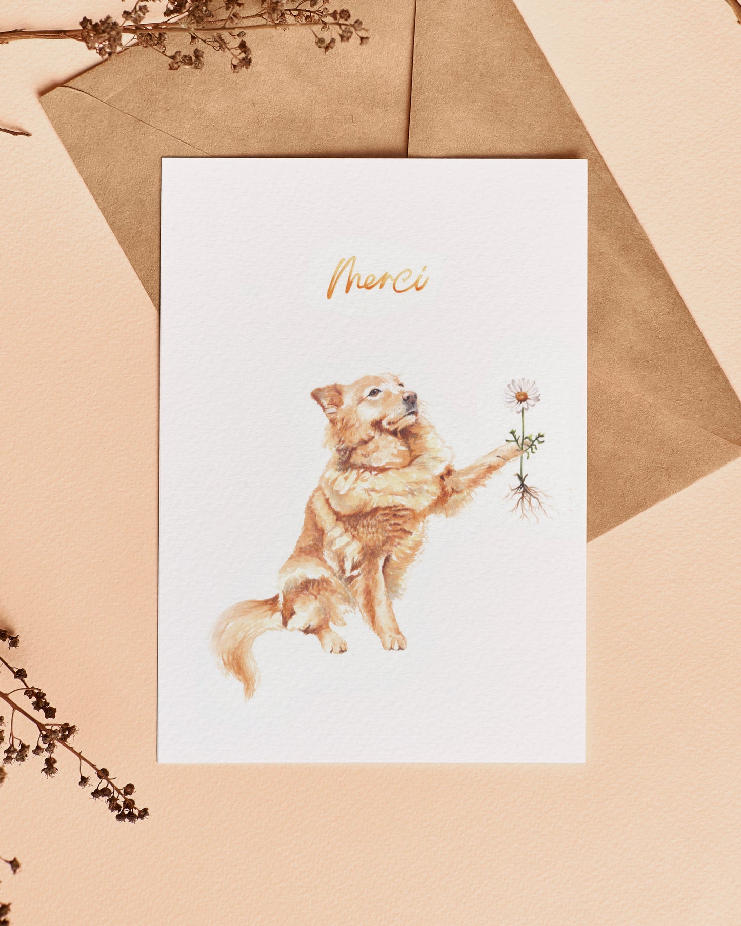 Cinnamon Card Thank You