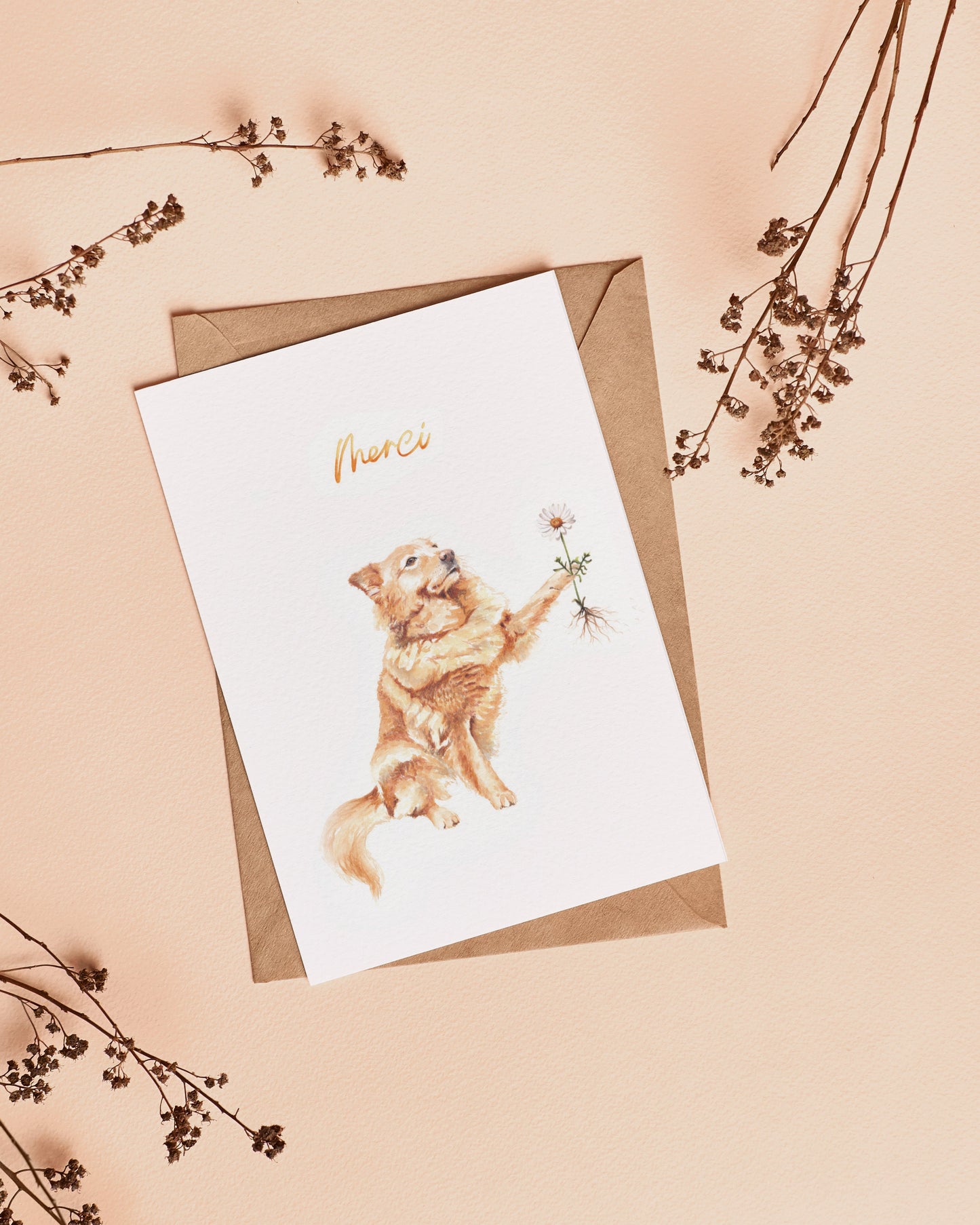 Cinnamon Card Thank You