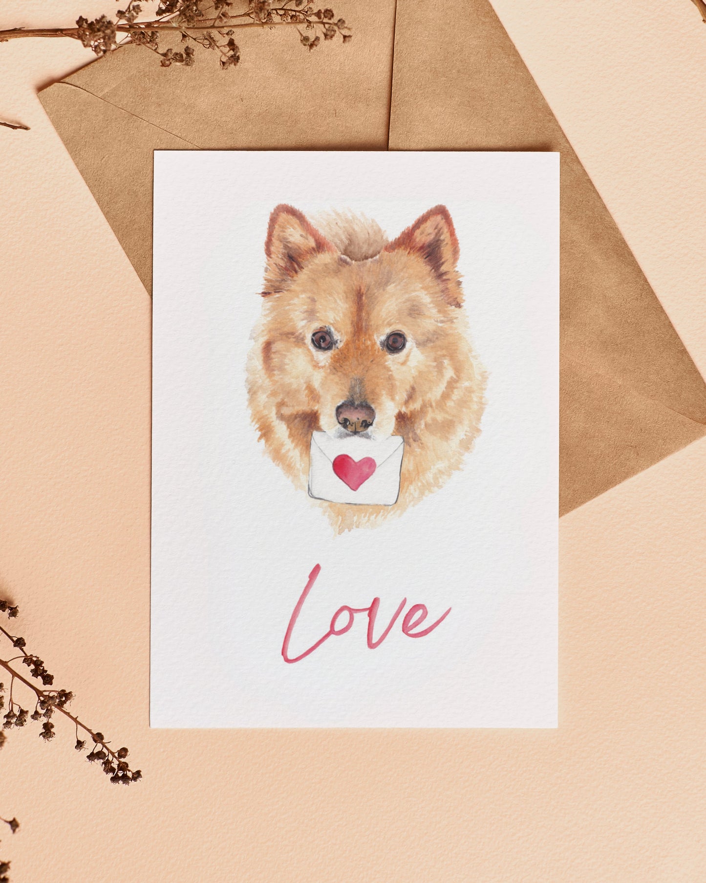 Cinnamon Love Card