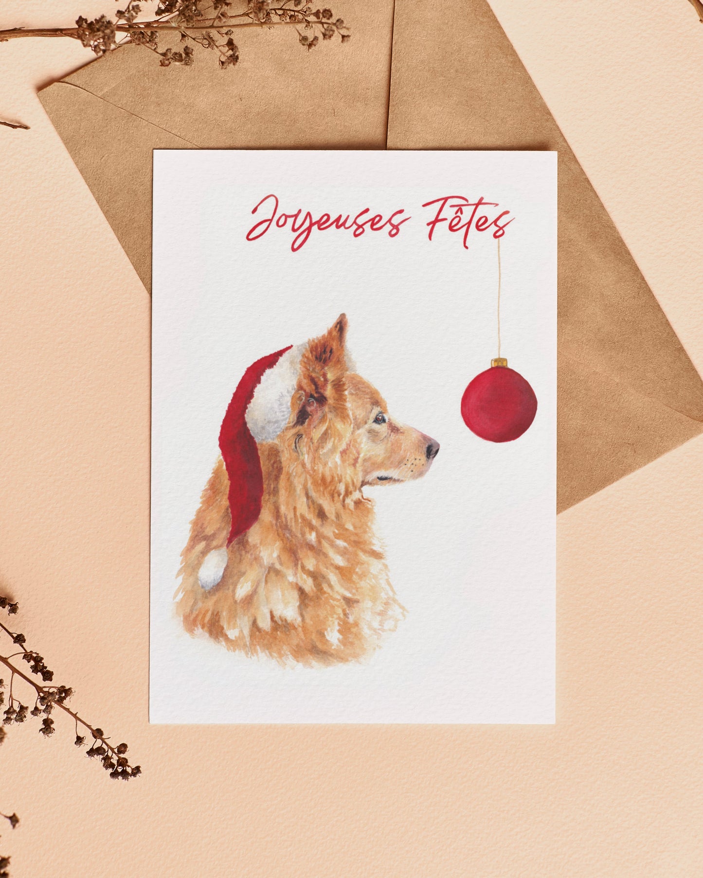 Cinnamon Christmas Card