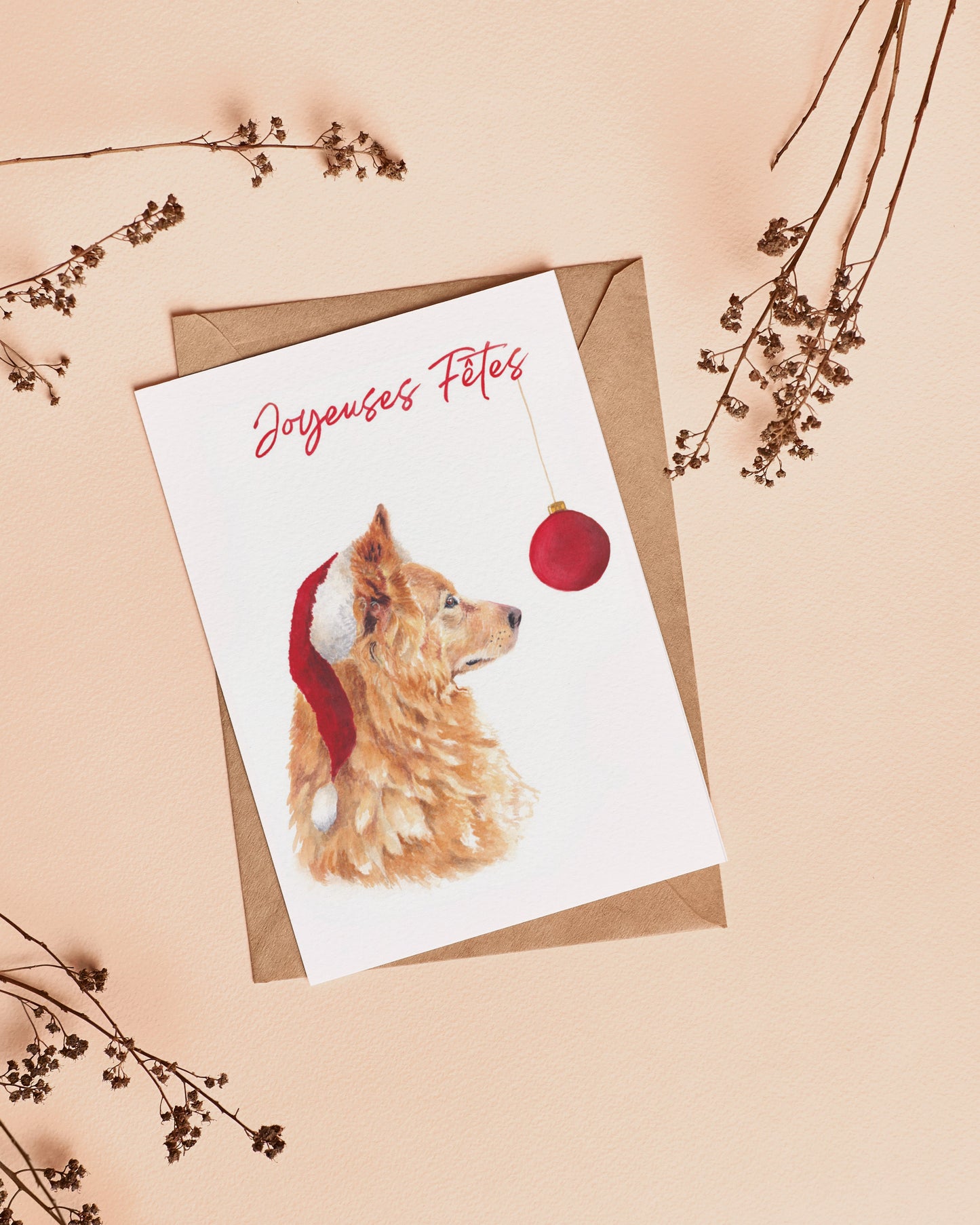 Cinnamon Christmas Card