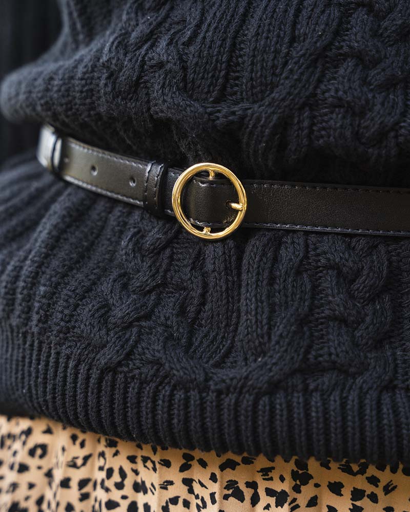 Ceinture noire Rhapsodie vegan