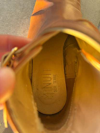 Bottines marrons