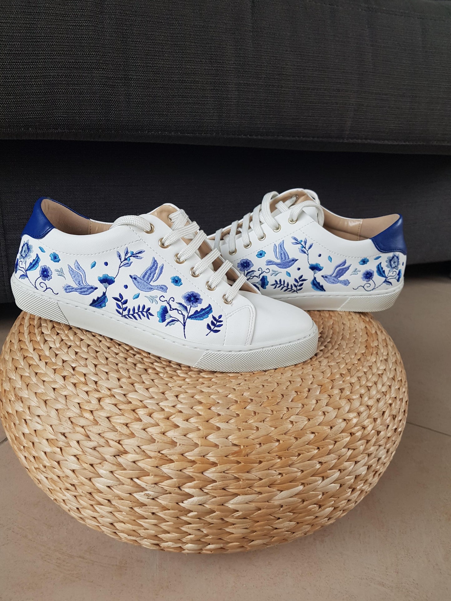 Blue Garden Twirl