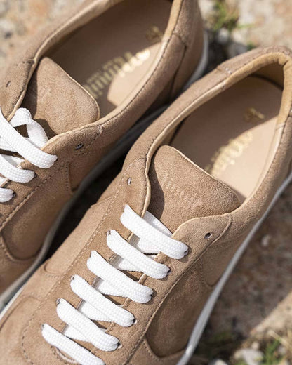 Baskets vegan recyclées beiges