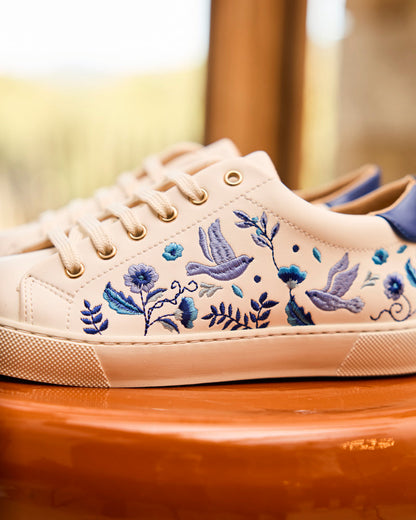 Blue Garden Twirl