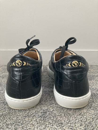 Black Croco Twirl