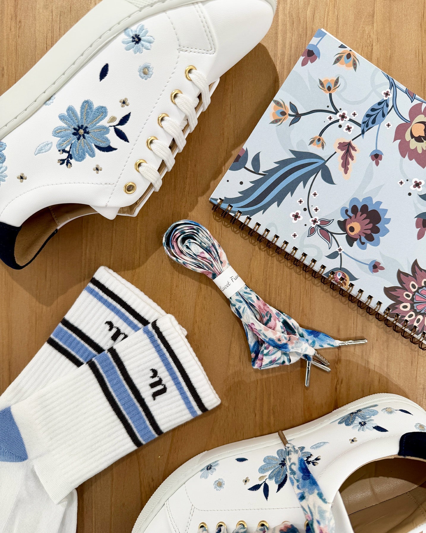 Embroidered Sneakers Box
