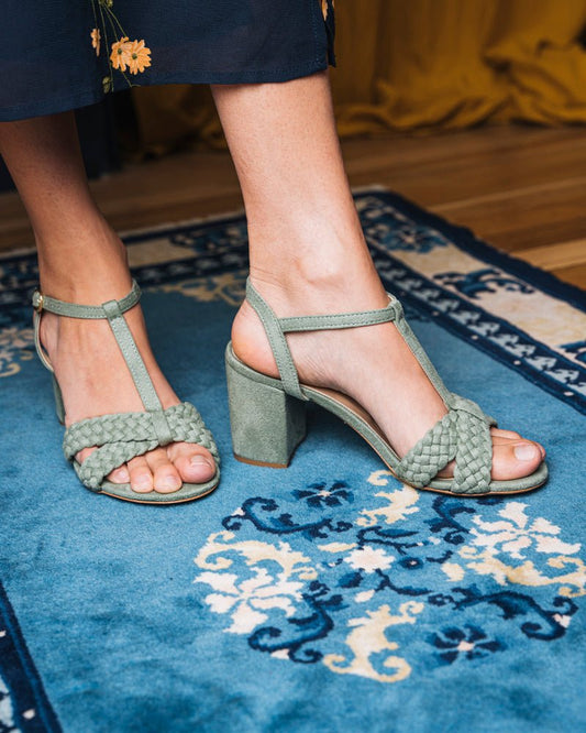 Sandales vegan Florine à talons